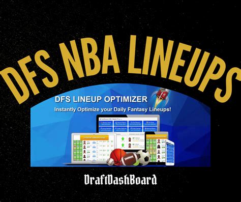 Dk nba lineup optimizer - Mar 17, 2023 · DraftKings and FanDuel Guards - NBA DFS Lineup Picks. Trae Young vs. GSW (FD: $9900, DK: $9500) Young is only $100 cheaper than Stephen Curry on FanDuel, but he's a full $1000 cheaper on ... 